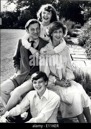 Sep. 15, 1978 - PRINCESS ALEXANDRA AND HER FAMILY. HRH Princess Alexandra with her husband, the Hon Angus Ogilvy, and their two Stock Photo
