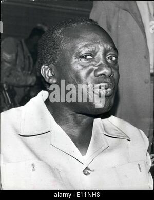 Apr. 04, 1979 - President Yusuf Lule, the new Head of State of Uganda ...