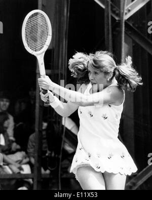 Tennis player Tracy Austin at Wimbledon Stock Photo