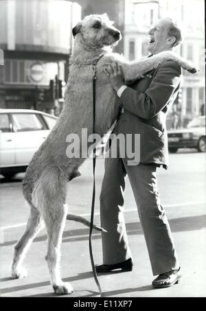 Feb. 13, 1981 - Crufts dog show opens at Earls court: The annual two day Crufts Dog Show opened at Earls Court in London today. Stock Photo