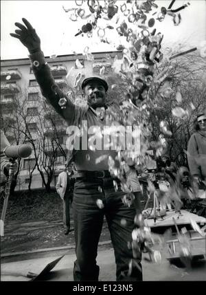 Apr. 04 1985 Fake Watches Some 8 000 fake Cartier luxury watches were crushed by a steamroller in Cartier s plant Ebel in La Stock Photo Alamy