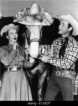 THE ROY ROGERS SHOW, Dale Evans, 1951-1957 Stock Photo - Alamy