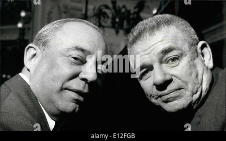 Dec. 26, 2011 - Rogers and Hammerstein in London - For new show. Preparing for ''Flower Drum Song''. : To be seen in London for Stock Photo