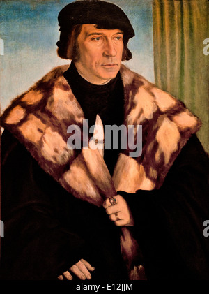 Portrait of Ruprecht Stüpf 1528 Barthel Beham Nuremberg 1502- Italy 1540 German Germany Stock Photo