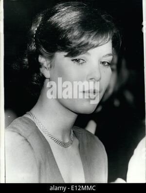Feb. 24, 2012 - The changing face of Caroline. Gone are the adornments of youth as Princess Caroline of Monaco approaches her 18th birthday next month it would appear that her mother Princess Grace has been giving her some motherly advice. Stock Photo
