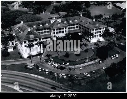 Feb. 24, 2012 - Panama Canal Zone: For more than half a century the Tivoli Guest House has accommodated visitors to the Canal Zone. While some of the 135 rooms have been outfitted in contemporary style, others are kept in the traditional style of the canal construction period. Stock Photo