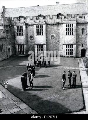 St. Donat's Castle, Atlantic College, Wales Stock Photo ...