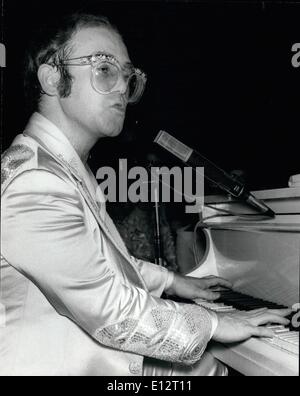 Feb. 24, 2012 - Elton John Stock Photo