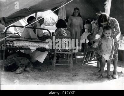 Feb. 25, 2012 - The Refugees of Cyprus. The Real Sufferers in the Communal Disturbances... Many Greek and Turkish Cypriots have Stock Photo