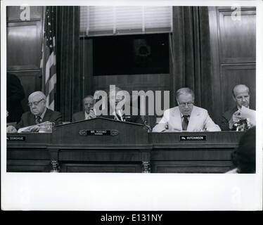 Feb. 26, 2012 - House Judiciary Committee Nixon Impeachment Chairman Peter RodinoP Stock Photo