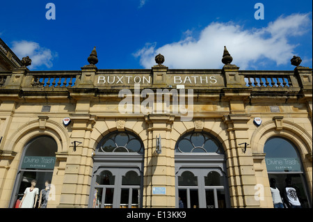 Buxton spa baths Derbyshire England UK Stock Photo