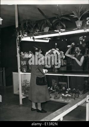 Mar. 22, 2012 - A Flower Shop inside the Hospital at Munich: Visitors to the Rechts der Isar Hospital can purchase fresh flowers for their patient plates or friends at any time. Stock Photo