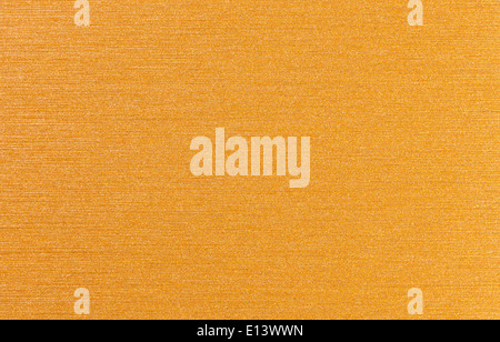 real brushed golden metal background Stock Photo