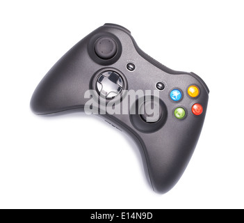 gamepad on white background isolated Stock Photo