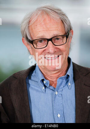 KEN LOACH JIMMY'S HALL. PHOTOCALL. 67TH CANNES FILM FESTIVAL CANNES  FRANCE 22 May 2014 Stock Photo