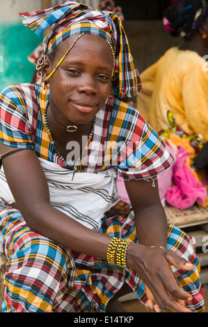 Fula girl, the Gambia Stock Photo, Royalty Free Image: 69560902 - Alamy