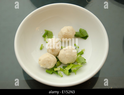 pork ball for noodle Stock Photo