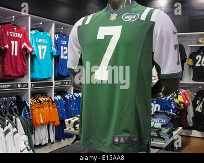 NBA Jerseys, Modell's Sporting Goods Store Interior, NYC Stock Photo - Alamy