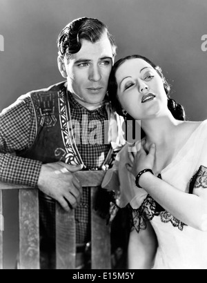 THE TEXAN 1930 Paramount Pictures film with Gary Cooper and Fay Wray Stock Photo