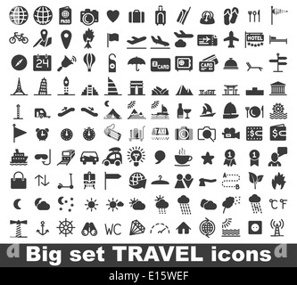 Travel icon Stock Photo