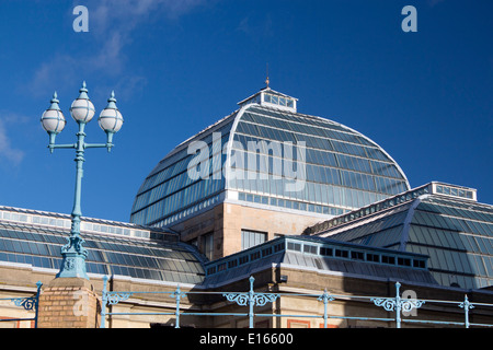 Alexandra Palace also known as Ally Pally exterior view of glass dome Muswell Hill North London England UK Stock Photo