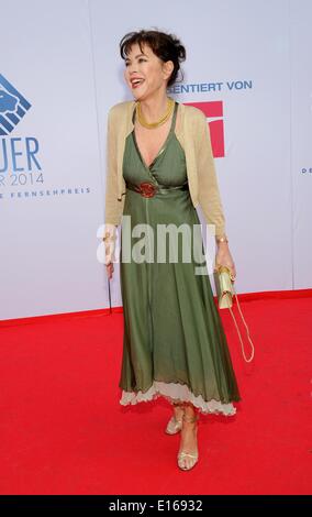 Munich, Germany. 23rd May, 2014. The actress Anja Kruse attends the presentation of the Bavarian TV award 2014 in Munich, Germany, 23 May 2014. The Bavarian TV award in shape of a panther is presented since 1989. Photo: Ursula Dueren/dpa/Alamy Live News