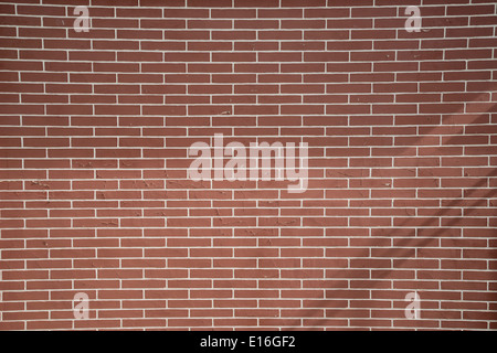 Painted bricks on wall Stock Photo