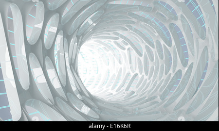 Abstract tube-view form within Stock Photo - Alamy