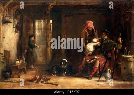 The Highland Family by Sir David Wilkie, 1824 Stock Photo