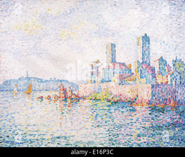 Antibes, the towers by Paul Signac, 1911 Stock Photo