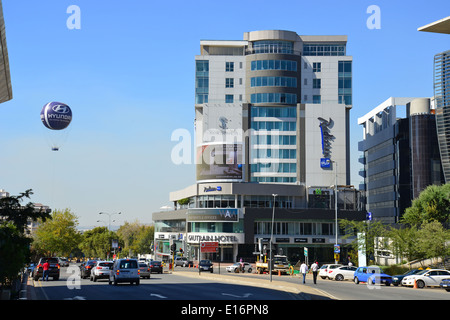 Radisson Blu Gautrain Hotel, Rivonia Road, CBD, Sandton, Johannesburg, Gauteng Province, Republic of South Africa Stock Photo