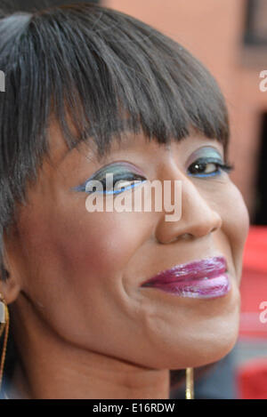 London, UK. 24th May 2014 :  Diane Parish arrives at The British Soap Awards Hackney Empire in London. Credit:  See Li/Alamy Live News Stock Photo