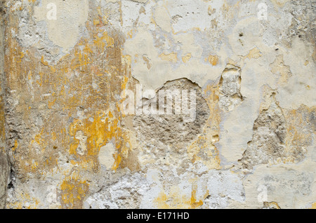 Weathered old wall background Stock Photo