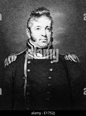 Vintage portrait of William Bainbridge. Stock Photo