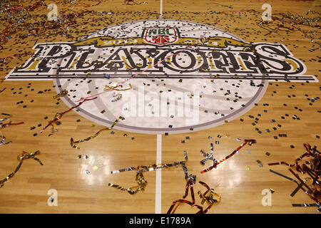 Kawasaki Todoroki Arena, Kanagawa, Japan. 24th May, 2014. Detail Shot, May 24, 2014 - Basketball : National Basketball League 'NBL' FINALS 2013-2014 GAME 3 between Wakayama Trians 61-78 Toshiba Brave Thunders at Kawasaki Todoroki Arena, Kanagawa, Japan. © AFLO SPORT/Alamy Live News Stock Photo