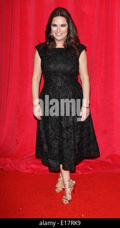 Debbie Rushing Coronation Street actress Debbie Rush visits a school in Manchester ...