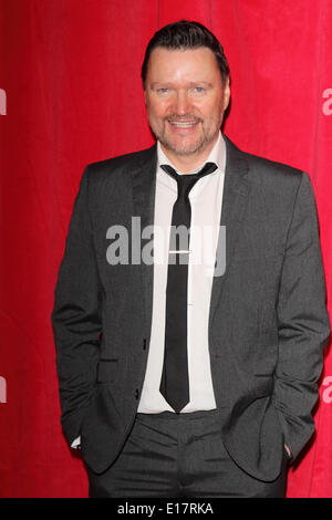 London, UK. 24th May, 2014. Ian Puleston-Davies British Soap Awards at the Hackney Empire, London on May 24th 2014  Photo by Keith Mayhew Credit:  KEITH MAYHEW/Alamy Live News Stock Photo