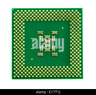 Microprocessor Stock Photo