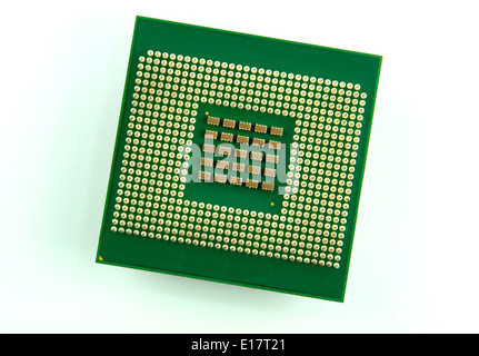 Microprocessor Stock Photo