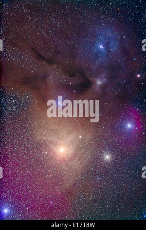 Antares Images Pictures Of The Antares Area In Scorpius M4 Ngc6144