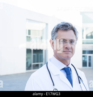 Portrait of confident doctor Stock Photo