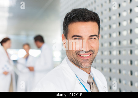 Portrait of confident doctor Stock Photo