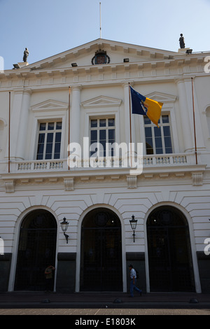 Municipalidad de Santiago city hall building Chile Stock Photo