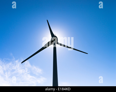 dh Shapinsay Development Trust SHAPINSAY ORKNEY SDTCommunity turbine blades windturbine uk scotland wind blade Stock Photo