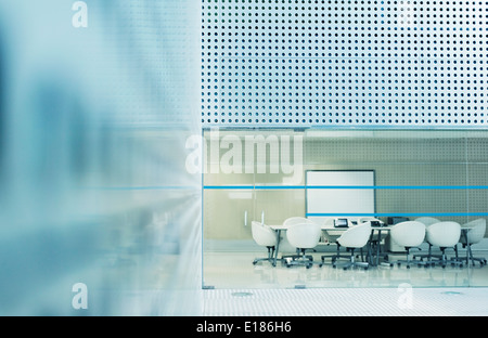 Conference room in modern building Stock Photo