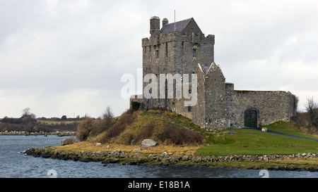 Dunguaire castle near Kinvarra in County Galway, Ireland Stock Photo