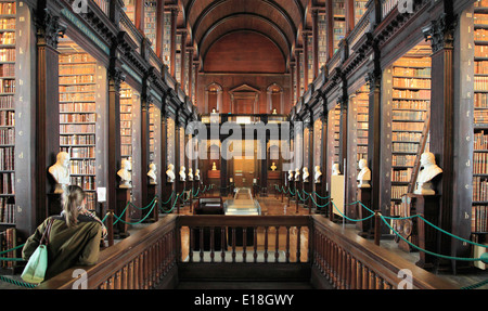 Trinity College Library. The Long Room in The Old Library, Trinity ...