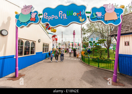 Peppa Pig World, Paulton's Park, Southampton, England, United Kingdom. Stock Photo