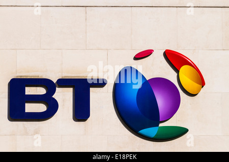 BT group logo - City of London Stock Photo