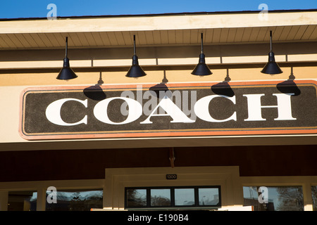 Coach Factory store is pictured in Tanger Outlets in Sevierville